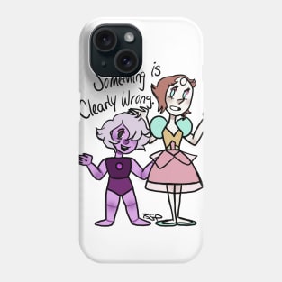 Something is Clearly Wrong Phone Case