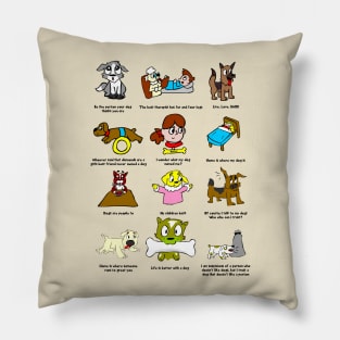 Barking mad Pillow