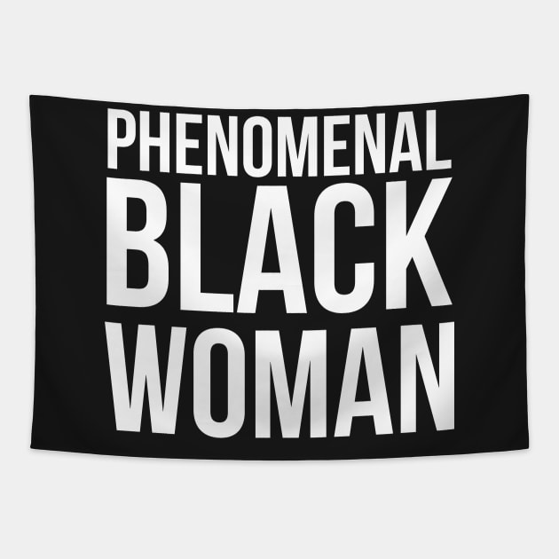 Phenomenal Black Woman Tapestry by UrbanLifeApparel