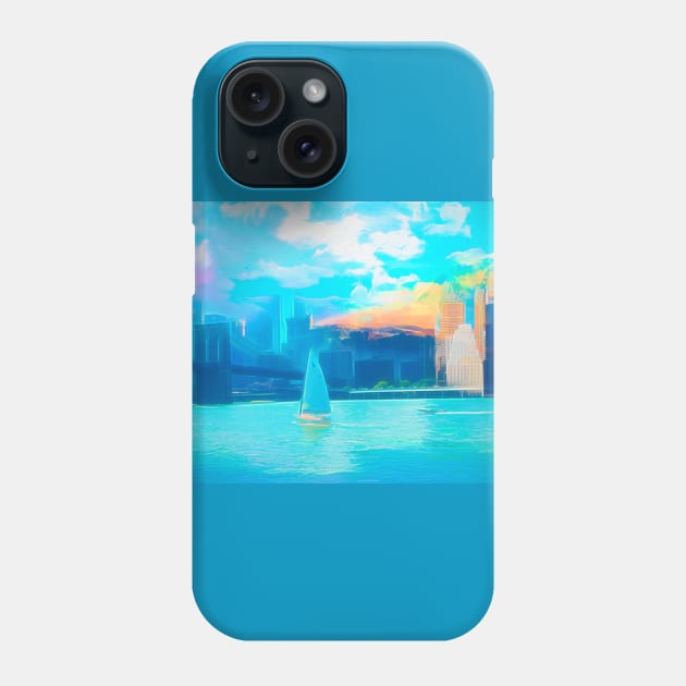 Skyline Mix Phone Case by jasminaseidl