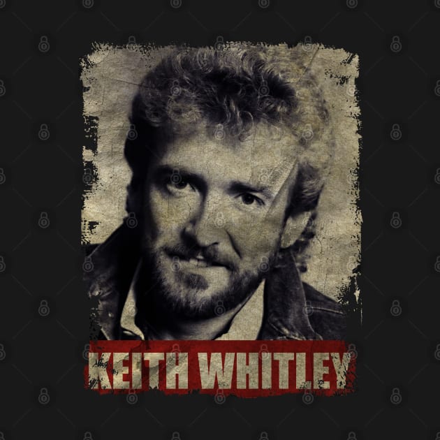TEXTURE ART-Keith Whitley - RETRO STYLE by ZiziVintage