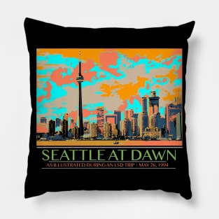 Seattle At Dawn? Pillow