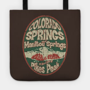 Colorado Springs & Manitou Springs 1977 Tote