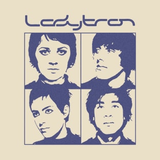 Ladytron Band Collage Fanart Design T-Shirt