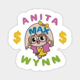 anita max wynn Magnet