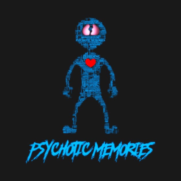 Psychotic Memories Album Artwork (2018) by PsychoticFoxProductions