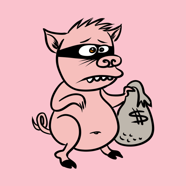 Piggy Boy Floyd by brightredrocket