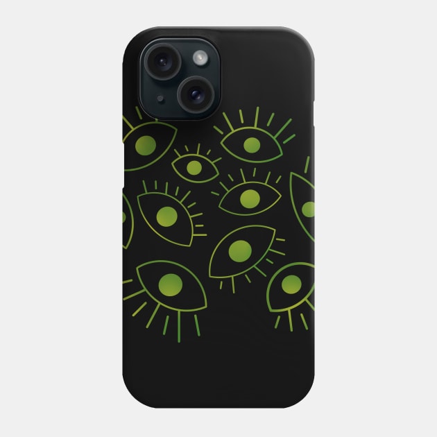 Eyes of the Void Phone Case by rollingtape