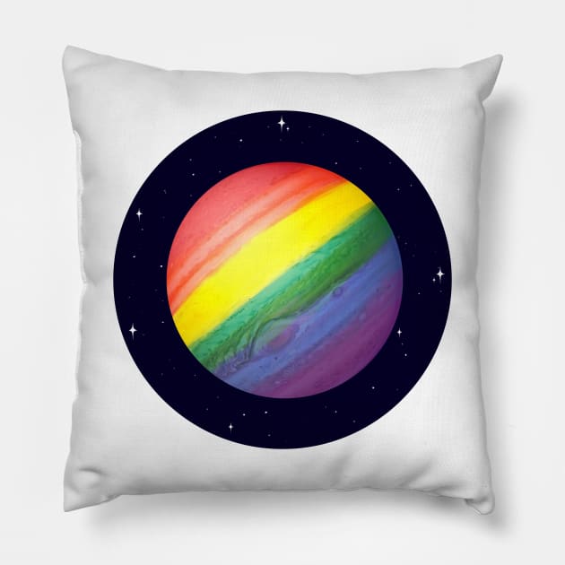 Gay Planet Pillow by magicblend