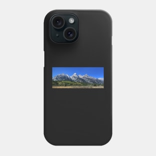 Grand Tetons Panorama Phone Case