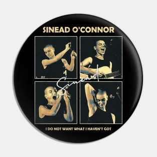 Sinead O'Connor Signature Pin