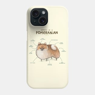 Anatomy of a Pomeranian Phone Case