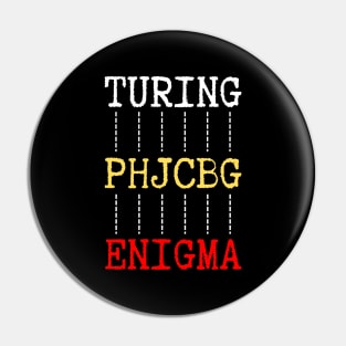 Turing and Enigma Pin