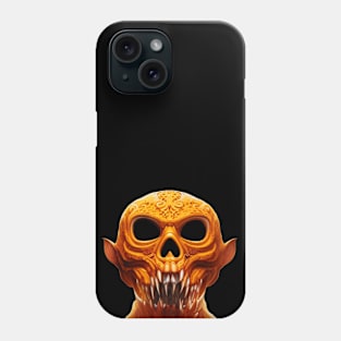 Creepy Halloween Guardian Pumpkin Monster (MD23HWN001) Phone Case