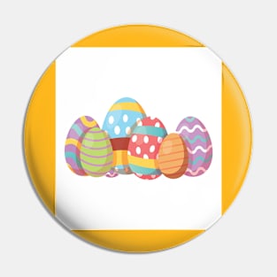 Easter eggs Pin