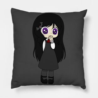 vampire chibi girl Pillow