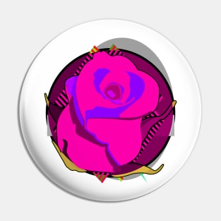 Pink Rose Pin