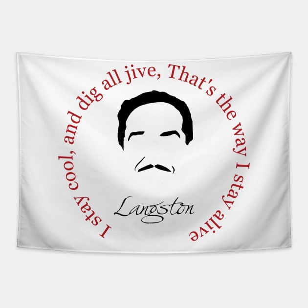 Langston Hughes Poem Tapestry by PoetandChef