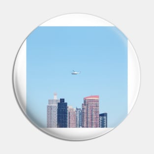 Helicopter, New York City Pin