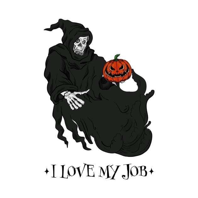 I Love My Job - Halloween by EliseOB