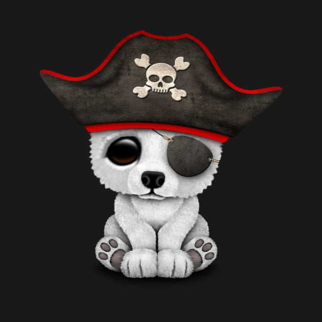 Cute Baby Polar Bear Pirate by jeffbartels