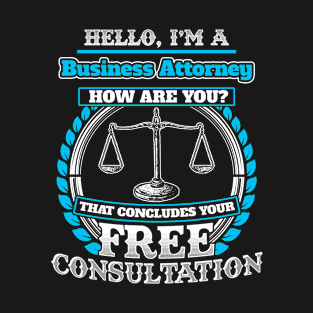 Lawyer Humor T shirt For A Business Attorney T-Shirt