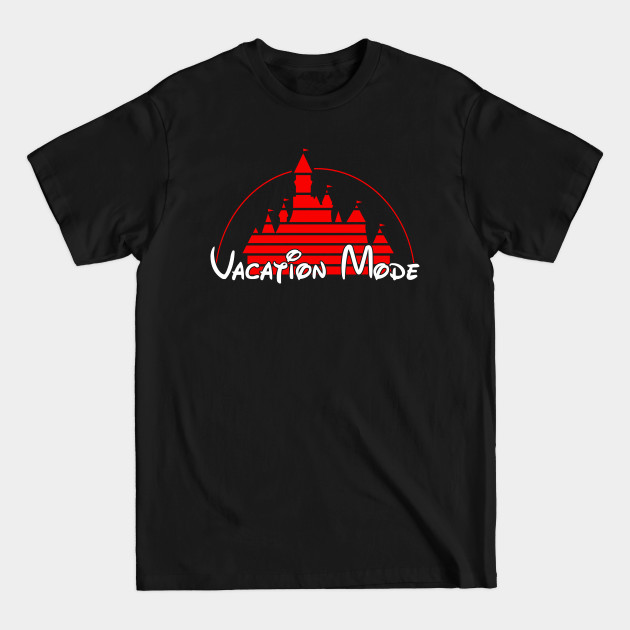 Discover Vacation Mode Red - Family Vacation - T-Shirt