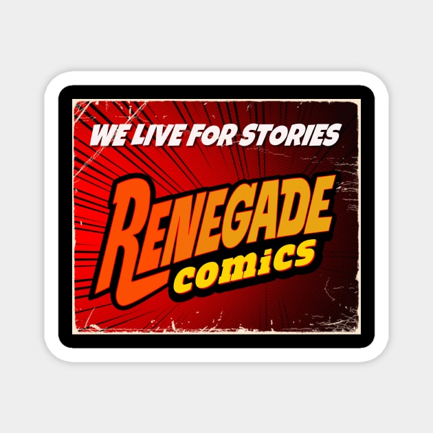 RENEGADE COMICS VINTAGE Magnet by RENEGADE REPUBLIC