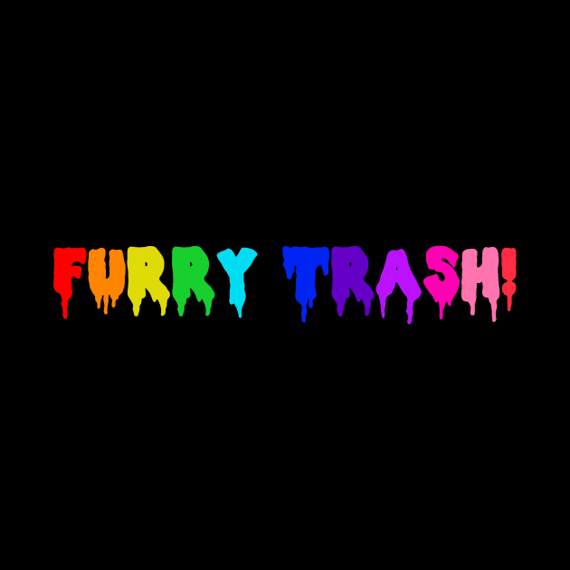 FURRY TRASH! Rainbow! by ShinyBat