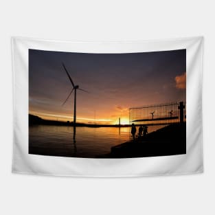 October sunrise on the River Blyth Tapestry