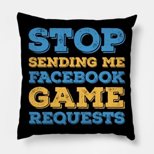 Facebook Requests Pillow