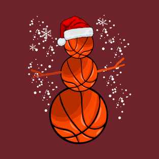 Christmas basketball T-Shirt