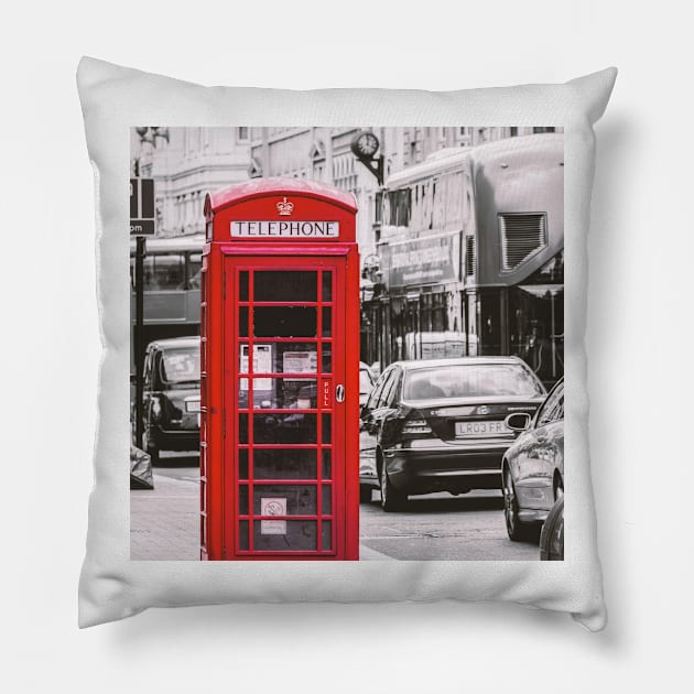 London Street Pillow by ArtoTee