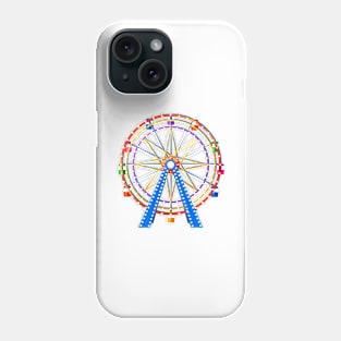 Amusement Park Ferris Wheel Phone Case