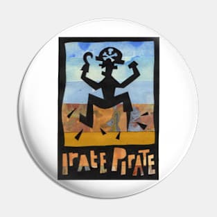 irate pirate: Pin