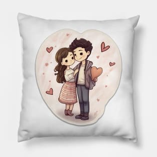 loving boy and girls design Pillow