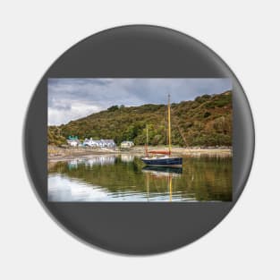 Solva Quay harbour St Brides bay, Pembrokeshire, Wales Pin