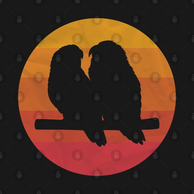 Vintage Love Birds by ChadPill