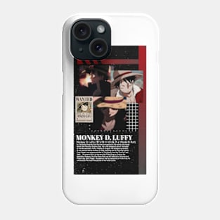 monkey d luffy streetwear one piece manga Phone Case