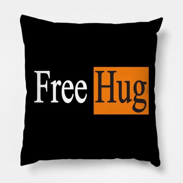 Free Hug Pillow by Work Memes