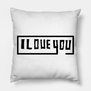 I LOVE YOU Pillow