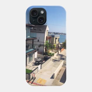 San Diego Mission Beach Street View Phone Case