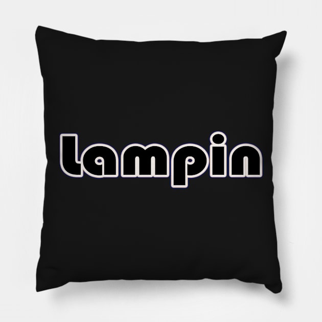 Lampin Retro Pillow by iskybibblle