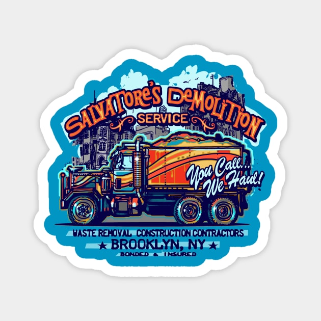 Big DUMPTRUCK Magnet by teepublickalt69