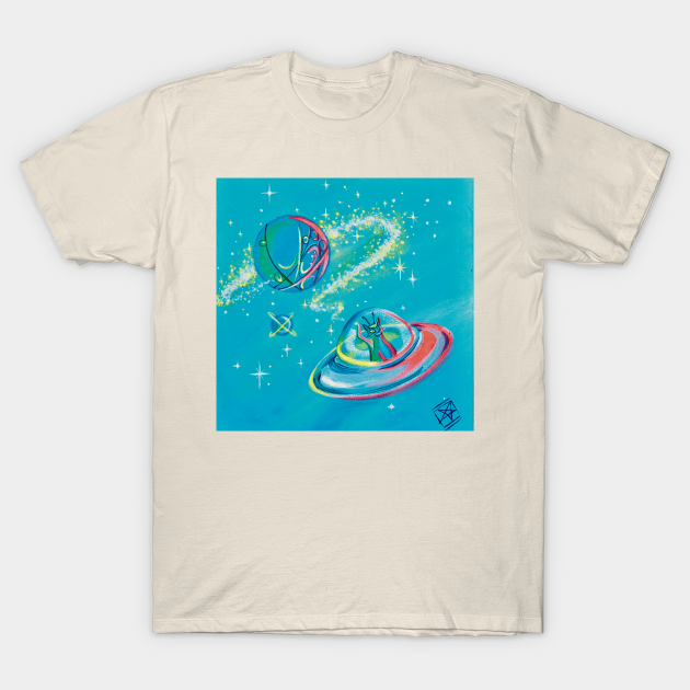 Discover Feline Fine - Space Cat - T-Shirt