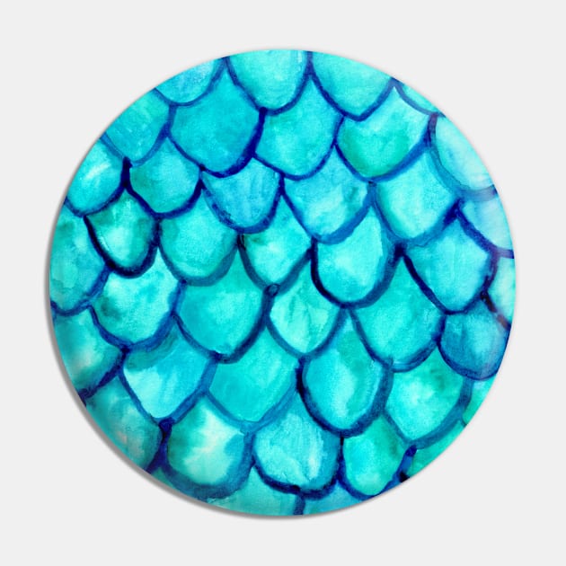 mermaid skin - Accessoires Pin by heyK