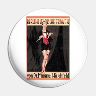 Berlins Lesbiche Frauen - Lesbian Guide to Gay Bars and Clubs (Pre WWII) - Cover Art Pin