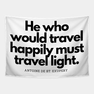 Travel Happily Tapestry