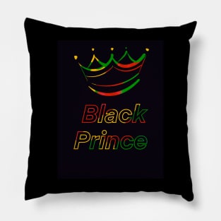 Black prince Pillow