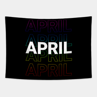 born in April Tapestry